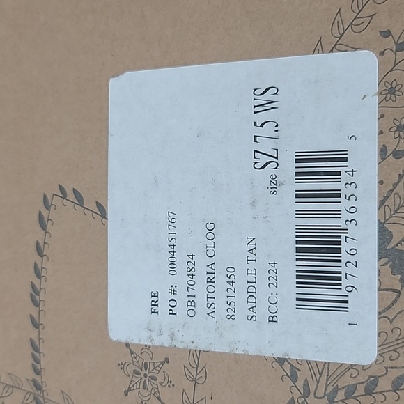 Free People Women's Astoria Clog sz.7.5 - Picture 6 of 6